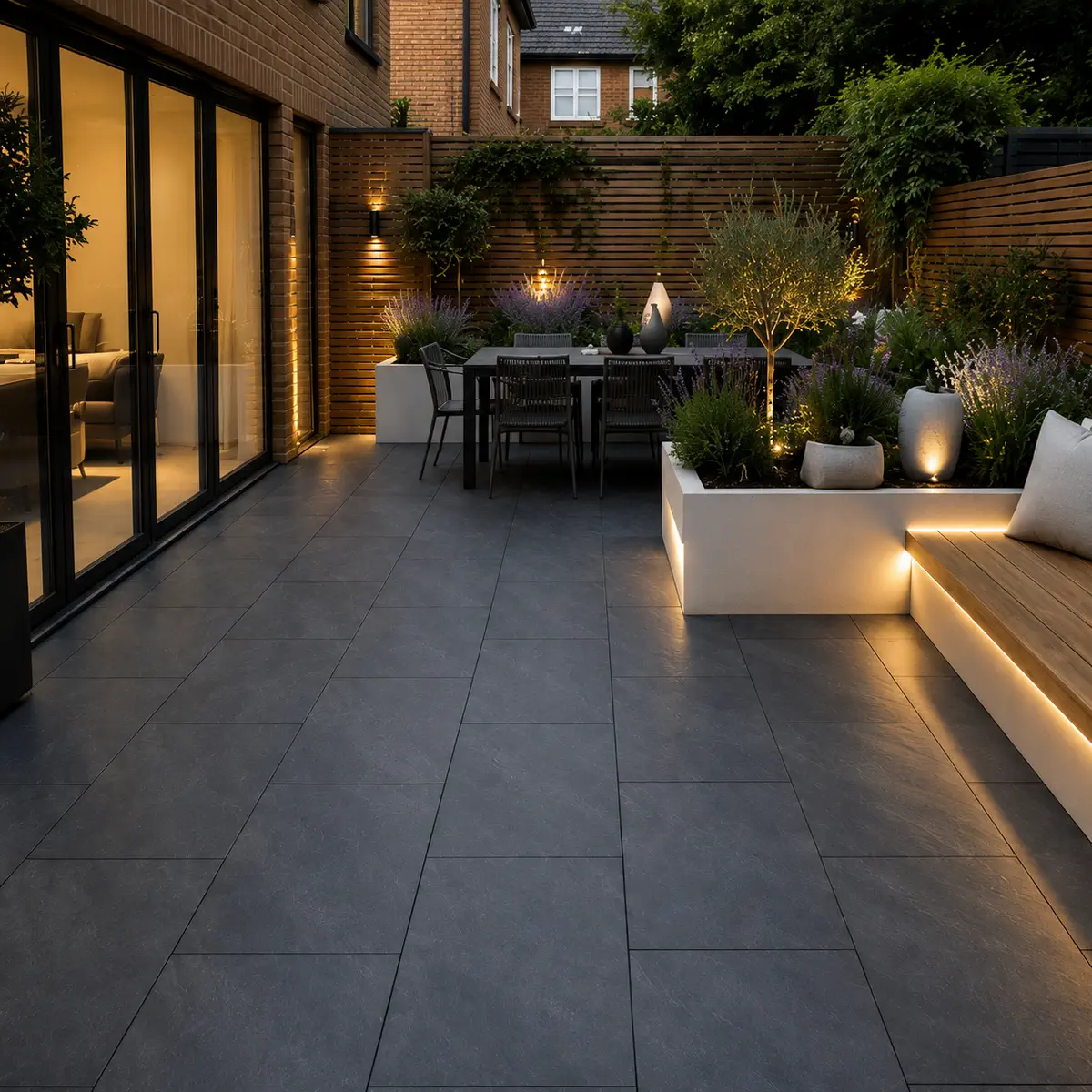 County Anthracite Porcelain Paving Slabs 900x600x20 From £21.38/m2 - Image 3
