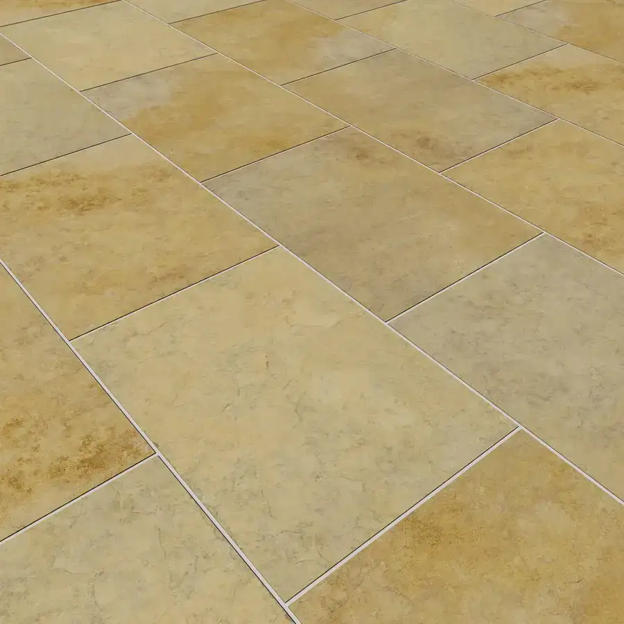 Beige Limestone Porcelain Paving Tiles 900x600x20 From £19.15/m2 - Image 3