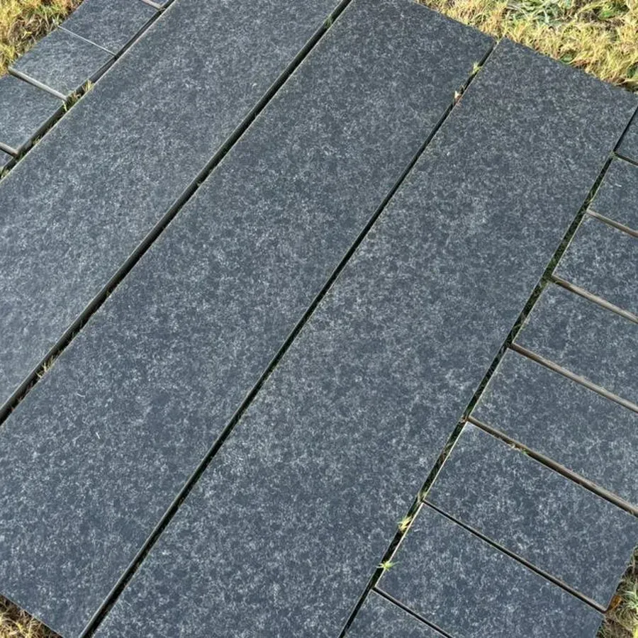 Black Basalt Porcelain Edging Planks 900x200x20 From £27.89/m2 - Image 3