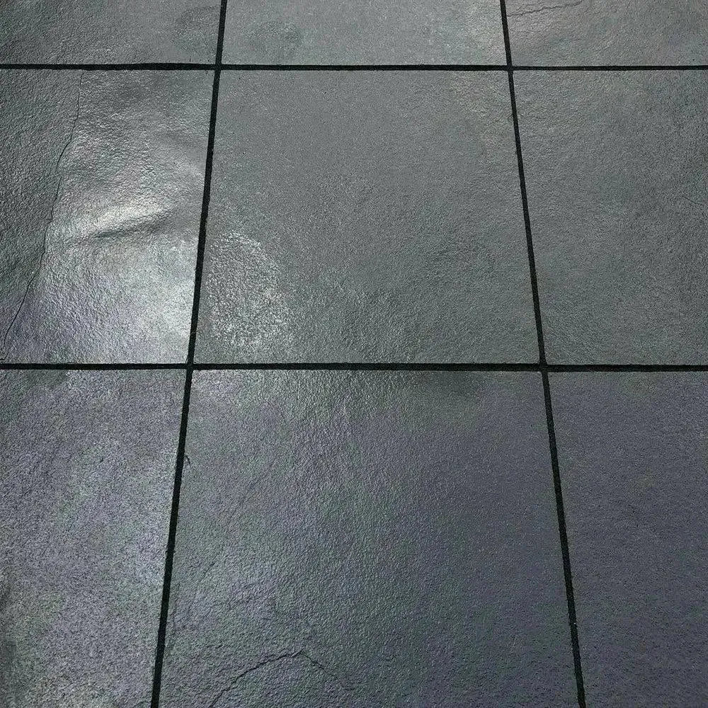 Black Limestone Paving Kadapha Slabs 600x600 22mm From £21.89/m2 - Image 3