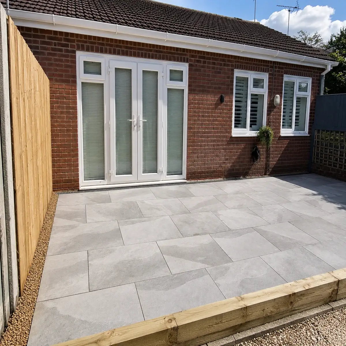 Brazilian Grey Slate Porcelain Paving 900x600x20 From £21.38/m2 - Image 3