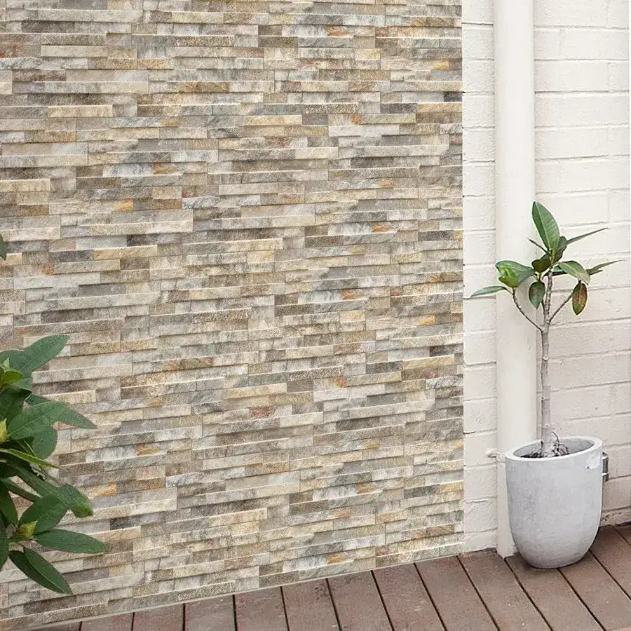Natura Desert Porcelain Split Face Italian Wall Tiles From £31.99/m2 - Image 3
