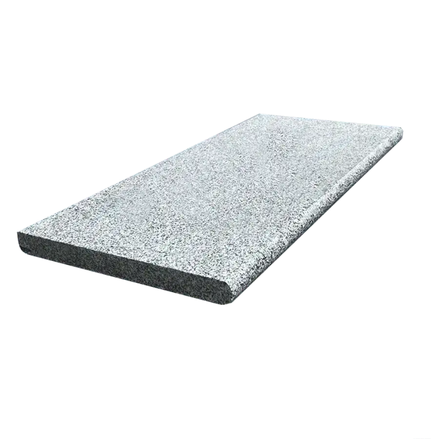 Bullnose Steps & Risers Silver Granite 900x400x40 From £47.00 - Image 4