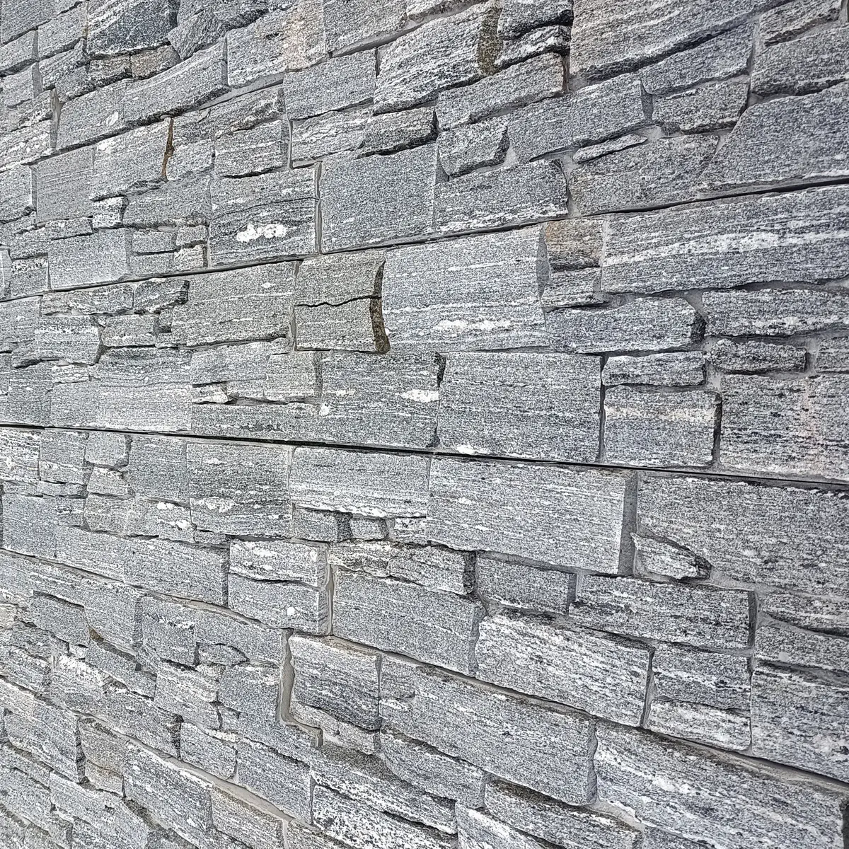Grey Granite Stone Cladding Z Panels Cement Baking From £65.39/m2 - Image 6