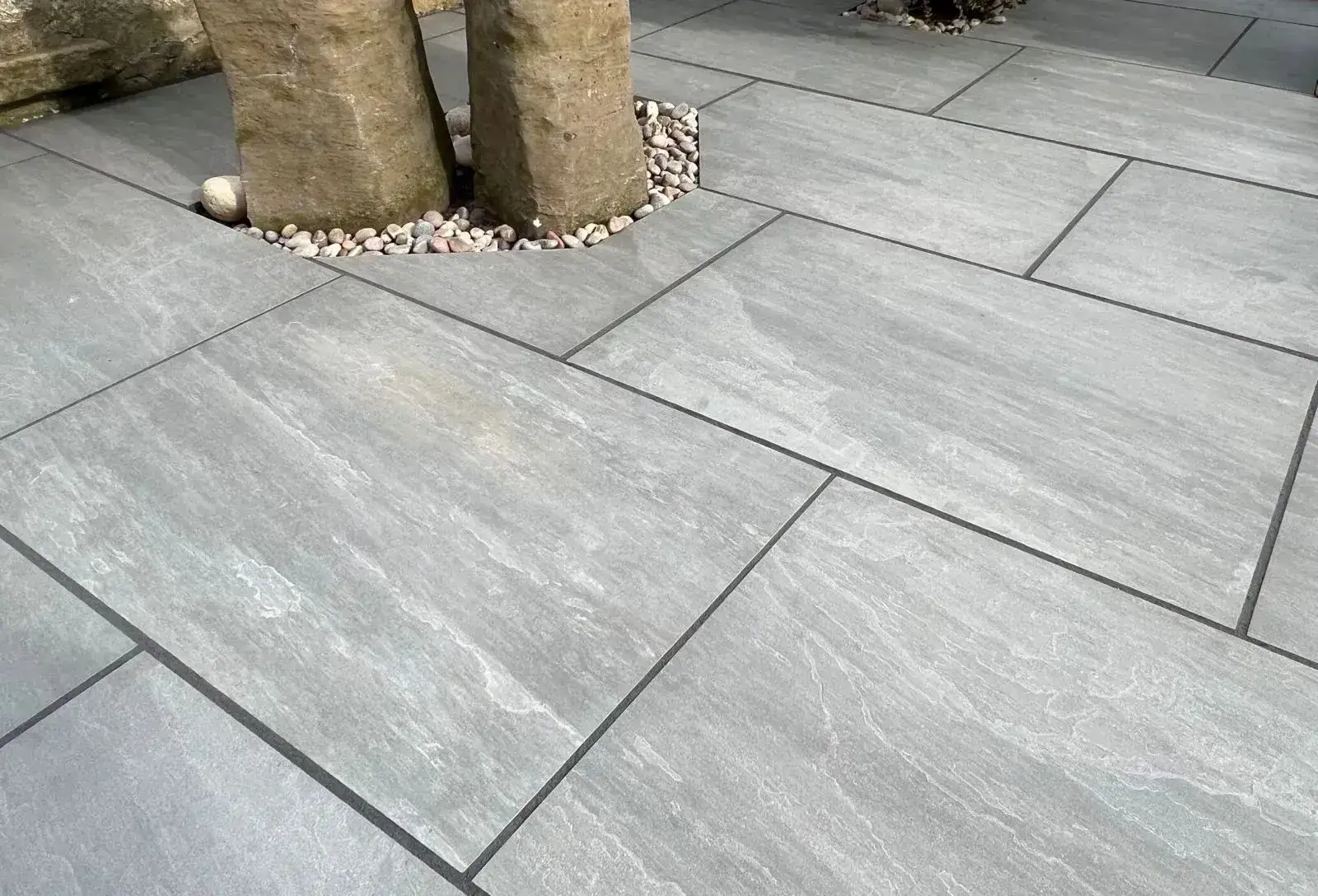 Silver Kandla Grey Porcelain Paving 900x600x20 From £20.89/m2 - Image 4