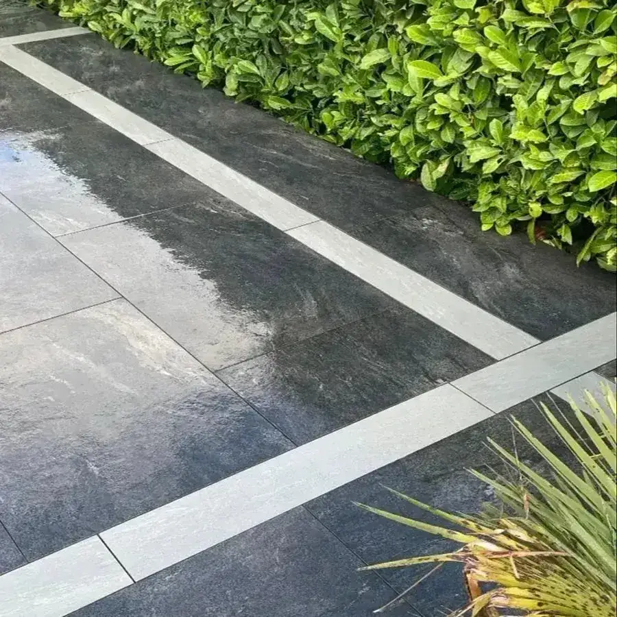 Kandla Grey Porcelain Edging Planks 900x200x20 From £27.89/m2 - Image 4