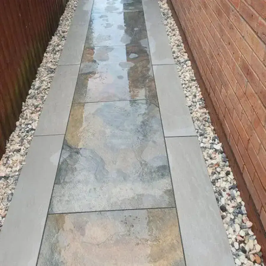 Kandla Grey Porcelain Edging Planks 900x200x20 From £27.89/m2 - Image 6