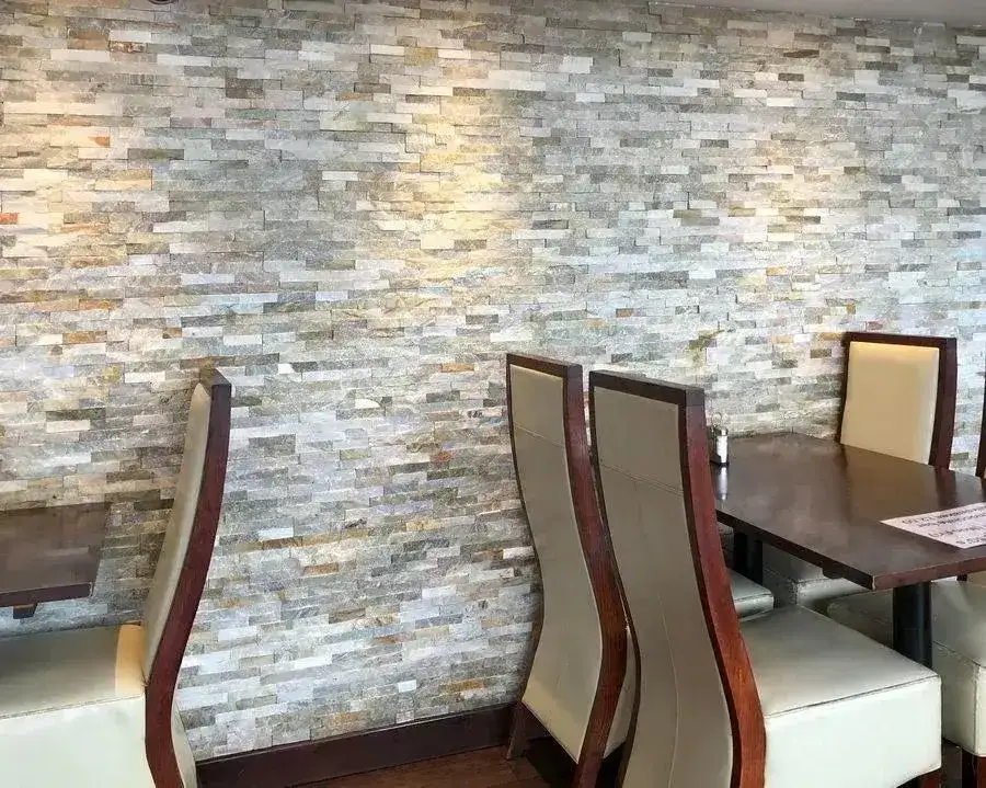 Oyster Quartz Split Face Tiles Cladding 550x150 From £29.69/m2 - Image 4
