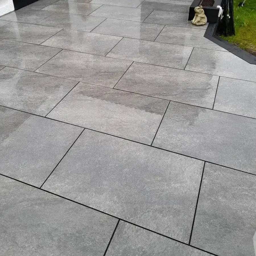 Hammerstone Nero Porcelain Paving 900x600x20 From £19.10/m2 - Image 3