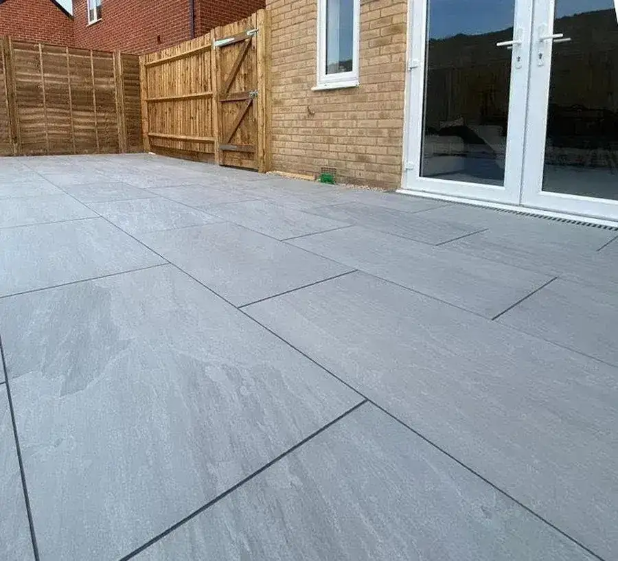 Kandla Grey Porcelain Paving Tiles 600x600x20 From £20.79/m2 - Image 5