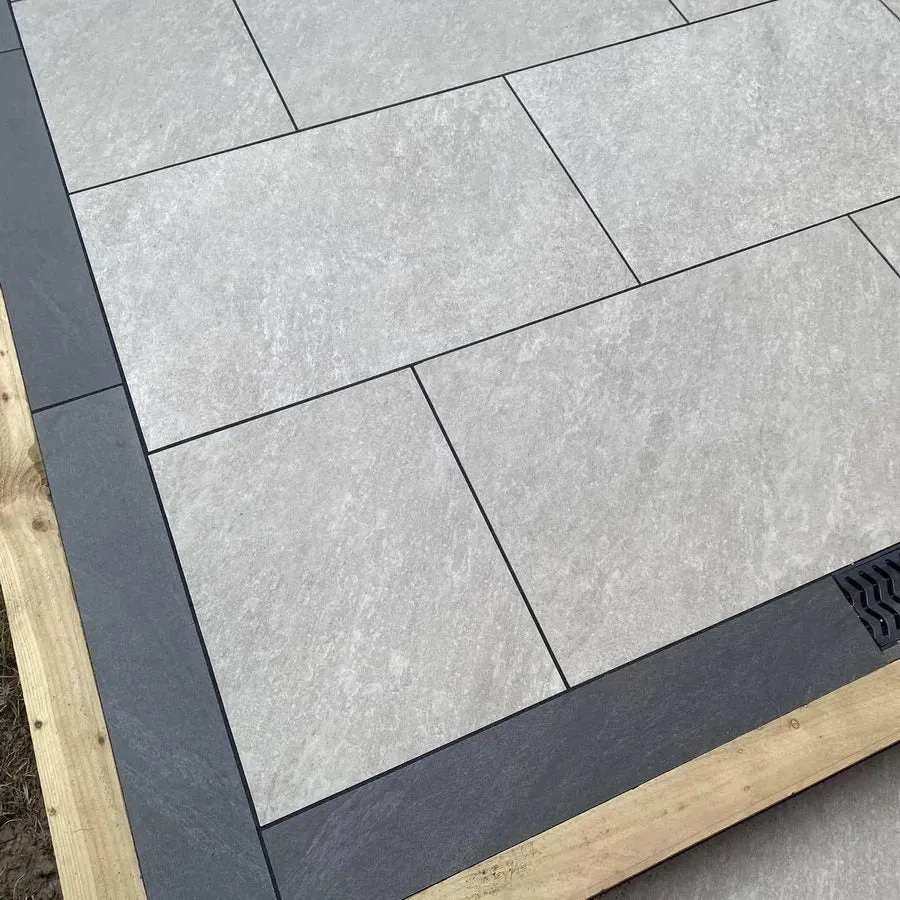 Quartz Grey Porcelain Paving Slabs 900x600x20 From £20.09/m2 - Image 4