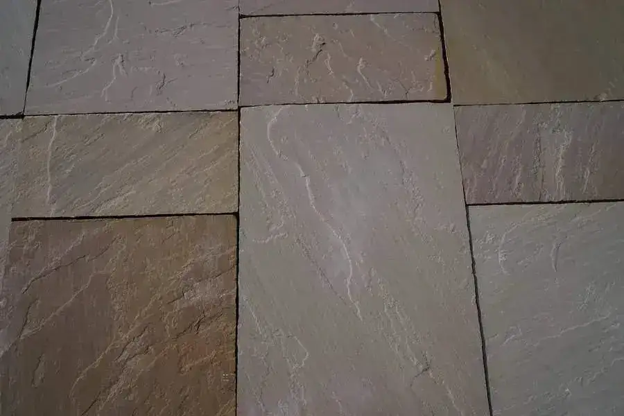 Raj Blend Indian Sandstone Paving Patio Packs 560 Series 3 Sizes 22mm Cal. From £19.59/m2 - Image 5