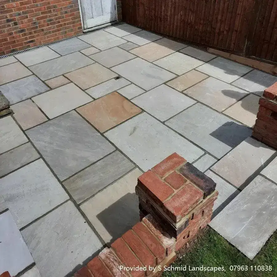 Raj Blend Indian Sandstone Paving 560 Series 5 Sizes 22mm Cal. From £19.63/m2 - Image 6