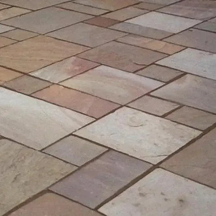 Rippon Buff Indian Sandstone Paving Patio Packs 22mm Cal. From £21.79/m2 - Image 4
