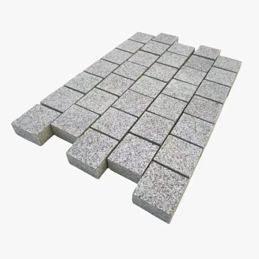 Sawn Granite Setts Silver Grey Edging Stones 100x100x50mm From £46.89/m2 - Image 3