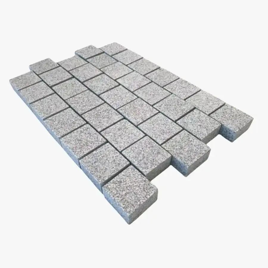 Sawn Granite Setts Silver Grey Edging Stones 100x100x50mm From £46.89/m2 - Image 5