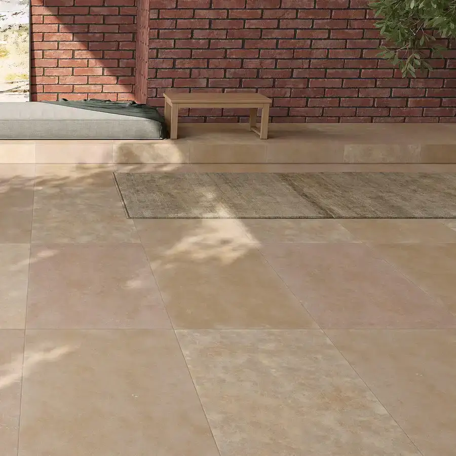 Sinai Pearl Limestone Porcelain Paving 900x600x20 From £21.38/m2 - Image 3