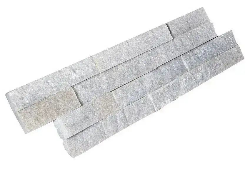 White Quartz Sparkle Split Face Tiles 360x100 From £28.19/m2 - Image 4