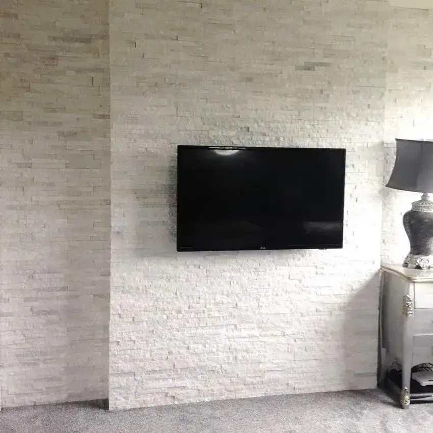 White Quartz Sparkle Split Face Tiles 360x100 From £28.19/m2 - Image 7